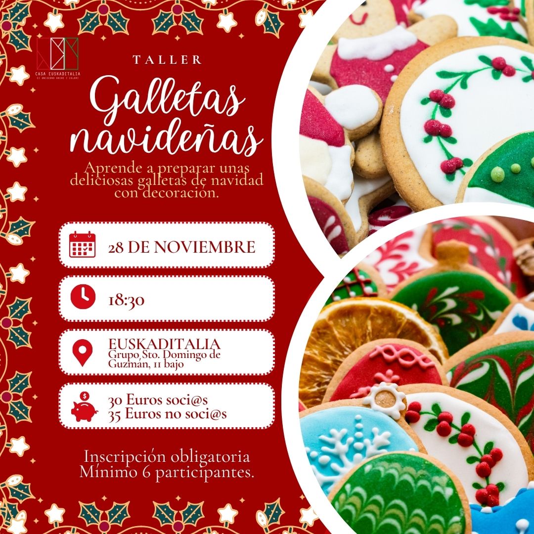 Taller di Natale: Galletas de Navidad